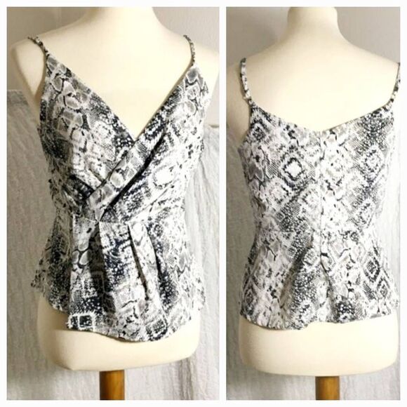 Do + Be Snake Print Top Size Small - Picture 1 of 11
